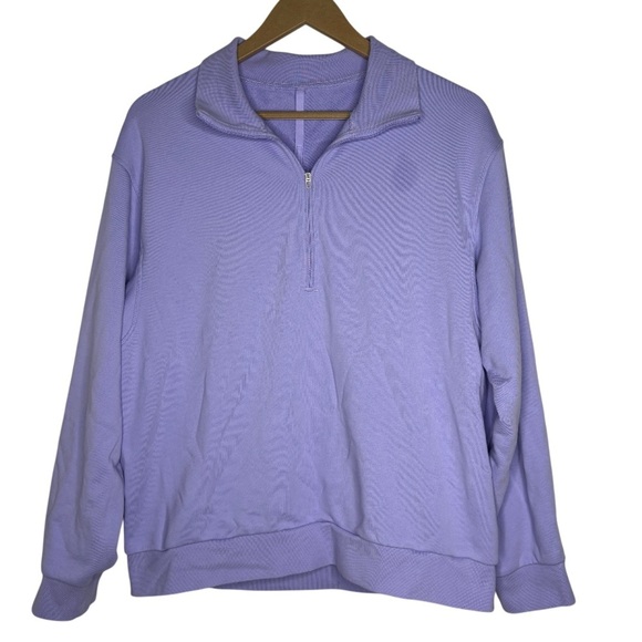 lululemon athletica Other - Lululemon Men’s ½ Zip Pullover Sweatshirt – Lavender Purple – Size Small